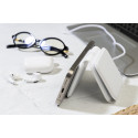 FolCharge blanc  Chargeur sans fil 3 en 1 en RABS 