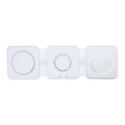 FolCharge blanc  Chargeur sans fil 3 en 1 en RABS 