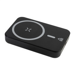 Rabobank FastMag noir  Power-bank en ABS 