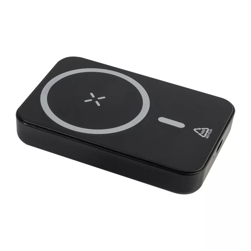 Rabobank FastMag zwart  RABS powerbank 