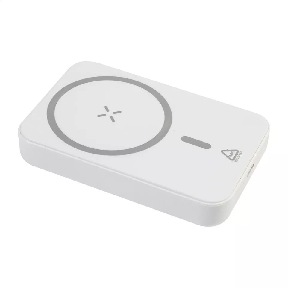 Rabobank FastMag blanc  Power-bank en...
