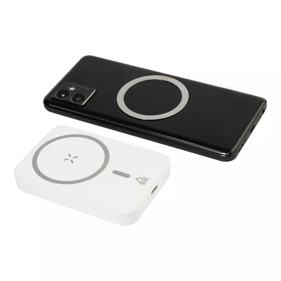 Rabobank FastMag blanc  Power-bank en...