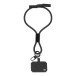 CuffCharge noir  Bracelet pour téléphone portable en RPET 60 W 
