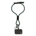 CuffCharge donker groen  60W RPET mobiele polsband kabel 