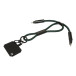 CuffCharge donker groen  60W RPET mobiele polsband kabel 