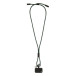 HolCharge dark green  60W RPET mobile lanyard cable 