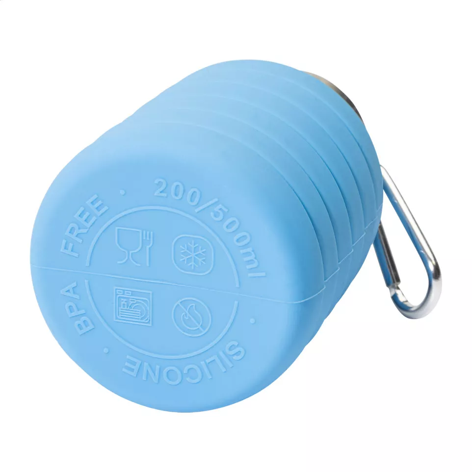 Colsip bleu  Bouteille pliable 