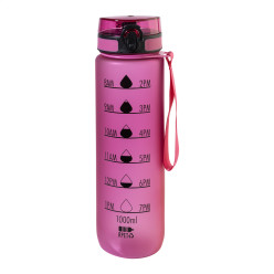 Sipcount fuchsia  RPET motivatie fles 