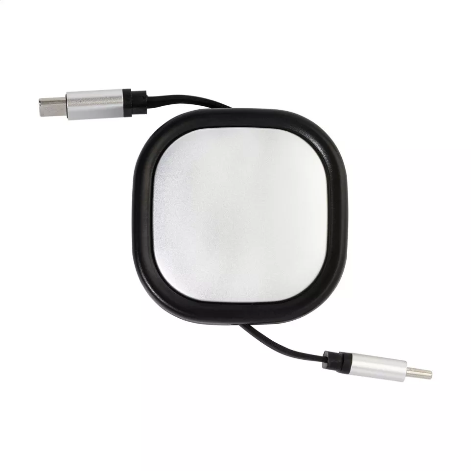 Cabsle Plus zwart  60W USB-C laderkabel 