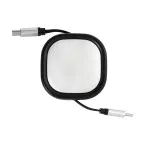 Cabsle Plus zwart  60W USB-C laderkabel 