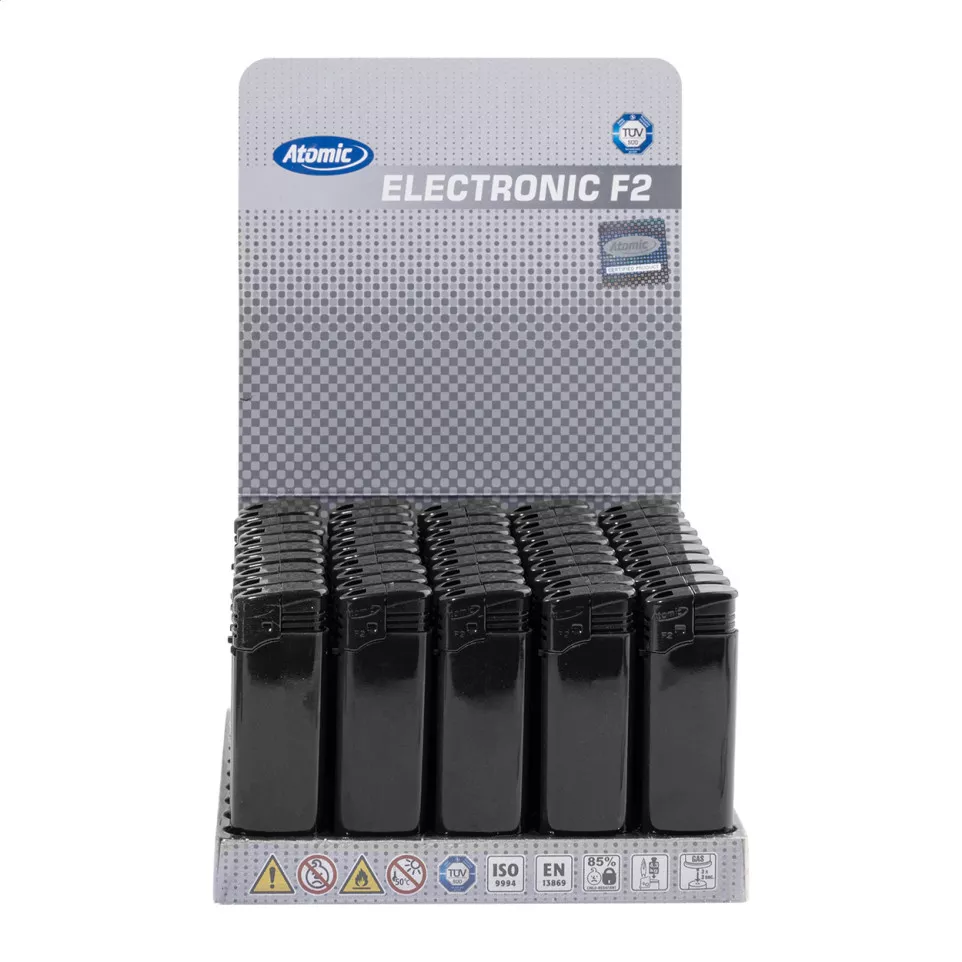 F2light zwart  aansteker 