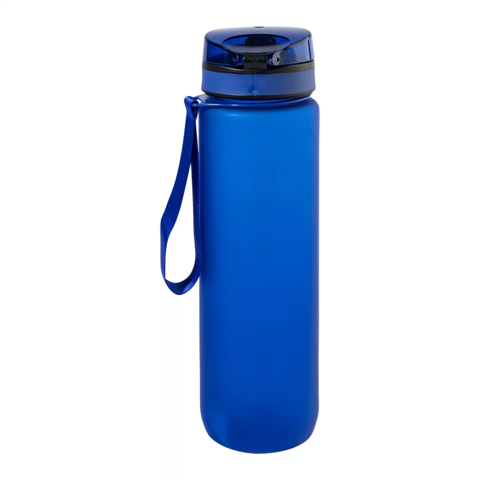 Sipcount blauw  RPET motivatie fles 