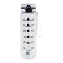 Sipcount transparent  Bouteille avec graduation en RPET 