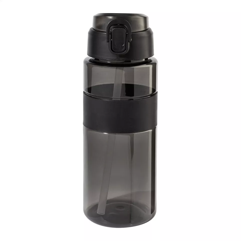 Fitgrip zwart  RPET sportfles 