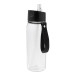 Fitmax bleu  Bouteille de sport en RPET avec serviette 
