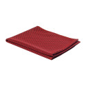 Fitmax rood  RPET sportfles met handdoek 