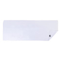 Fitmax blanc  Bouteille de sport en RPET avec serviette 
