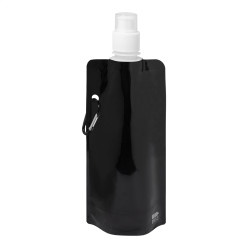 Carabol zwart  opvouwbare RPET fles 
