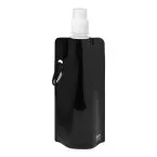 Carabol zwart  opvouwbare RPET fles 
