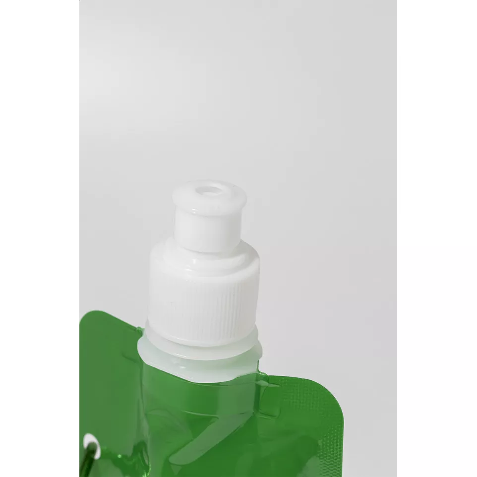 Carabol vert  Bouteille pliable en RPET 
