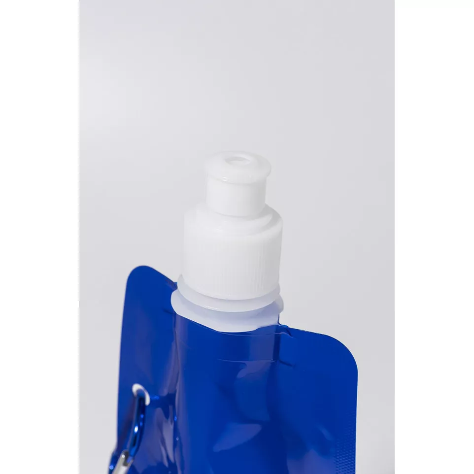 Carabol blauw  opvouwbare RPET fles 