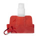 Carabol red  foldable RPET bottle 