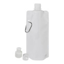 Carabol blanc  Bouteille pliable en RPET 