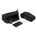 SafeTrip noir  Kit de voyage en RPET 