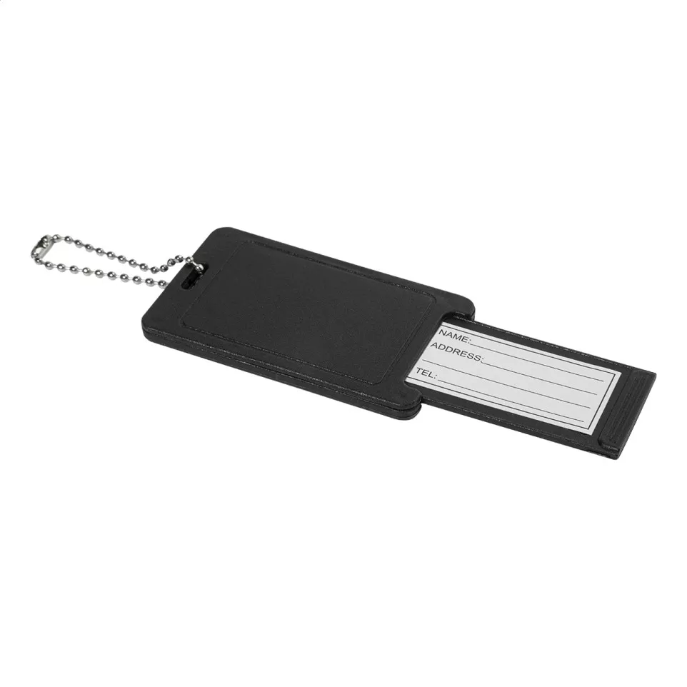 SafeTrip black  RPET travel set 