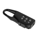SafeTrip noir  Kit de voyage en RPET 