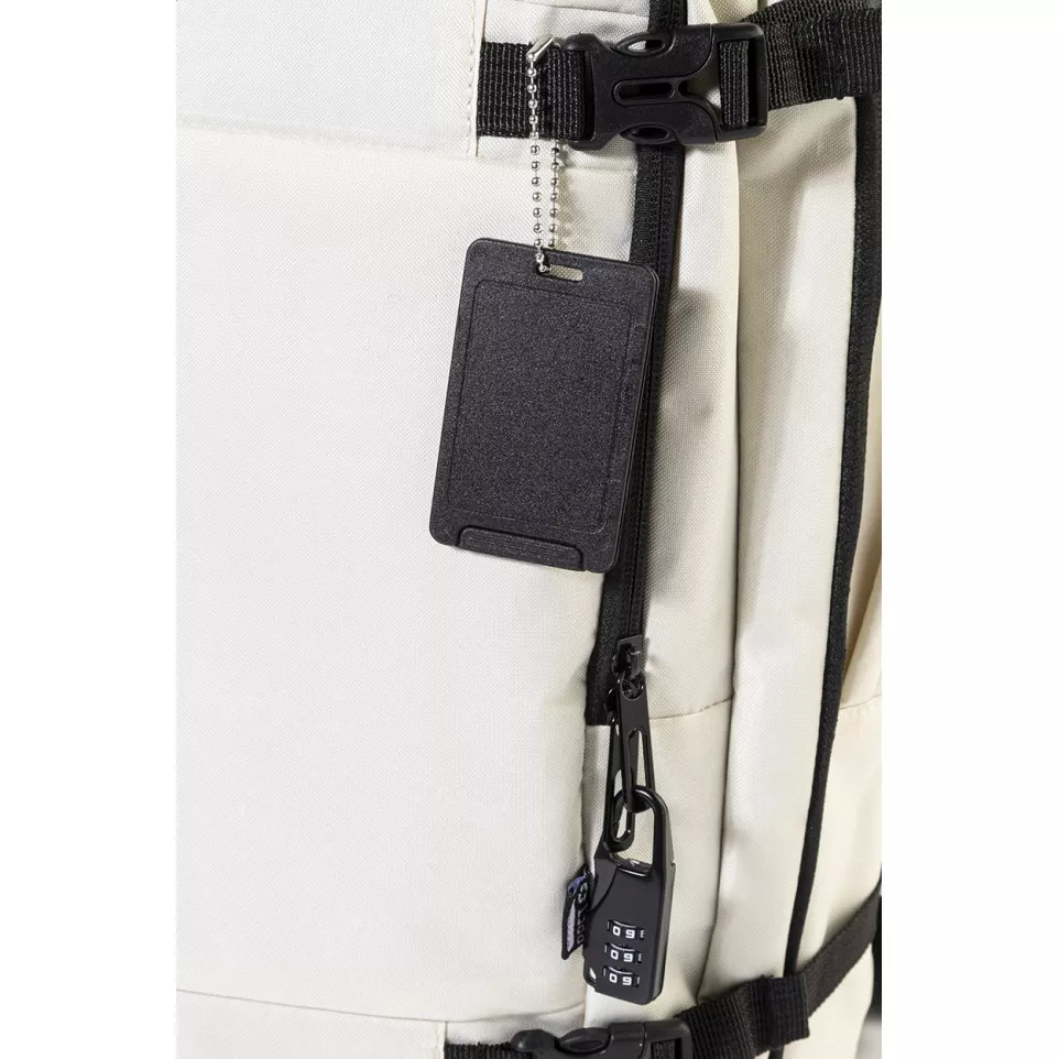SafeTrip noir  Kit de voyage en RPET 