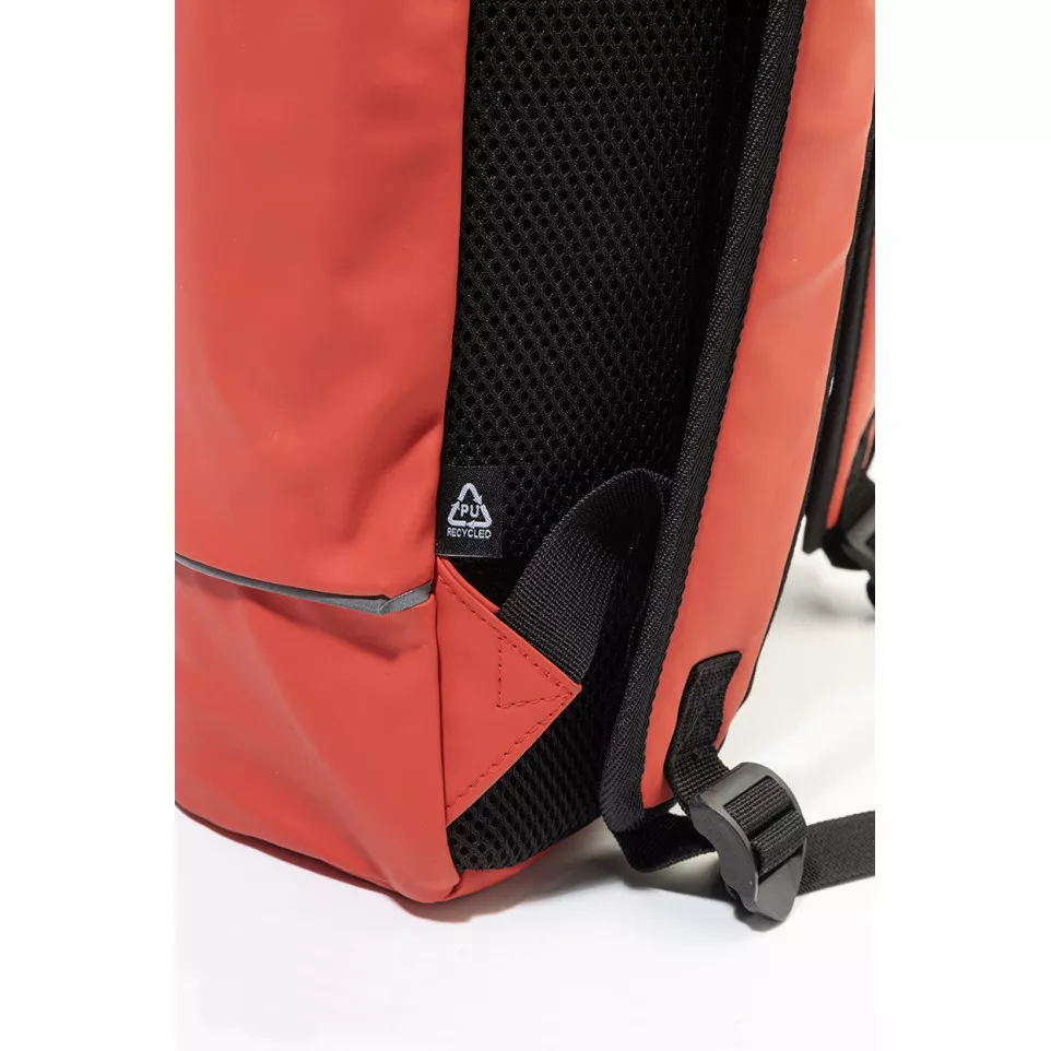 Cubitt red  RPU backpack 