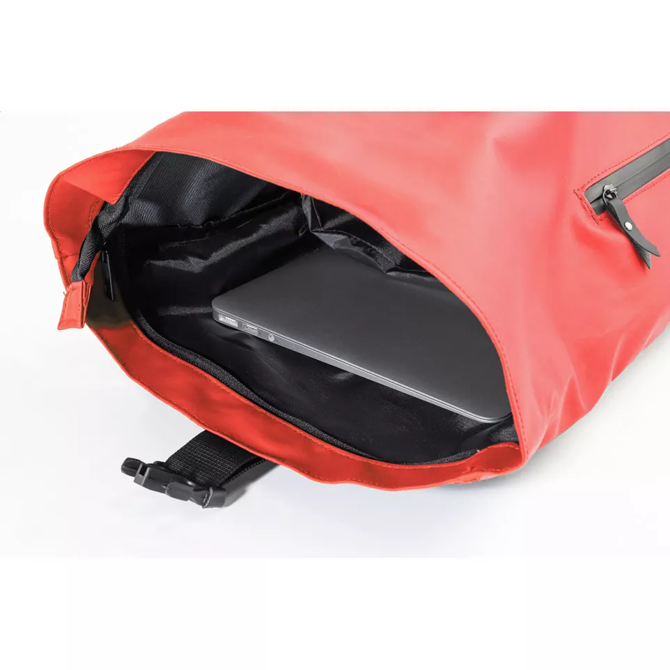 Cubitt red  RPU backpack 