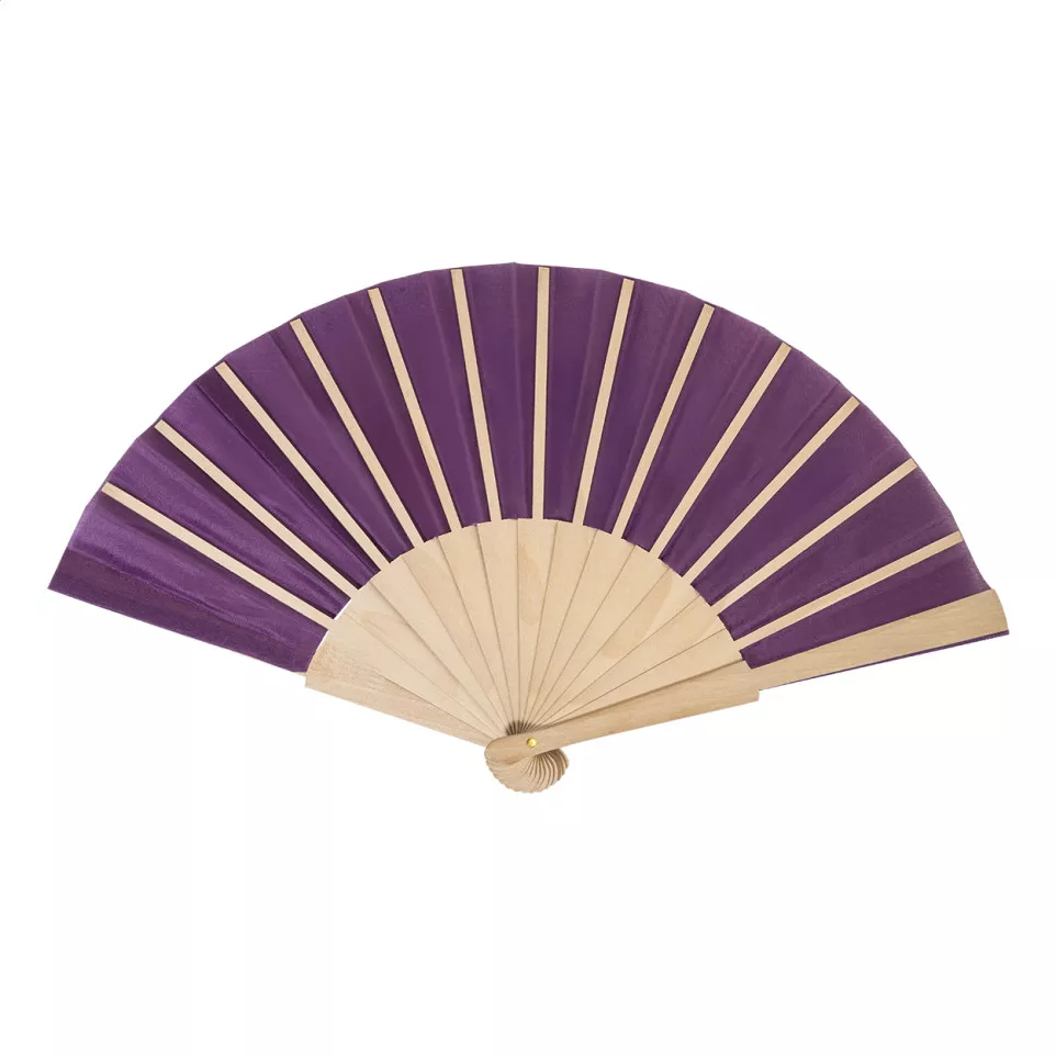 Solana violet  Éventail en RPET 