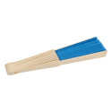 Solana blue  RPET hand fan 