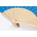 Solana blue  RPET hand fan 