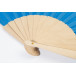 Solana blue  RPET hand fan 