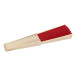 Solana red  RPET hand fan 