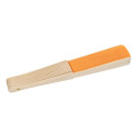 Solana orange  RPET hand fan 
