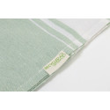 Cancun green  recycled cotton beach towel 