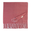 Aruba red  recycled cotton beach towel 