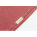 Aruba red  recycled cotton beach towel 
