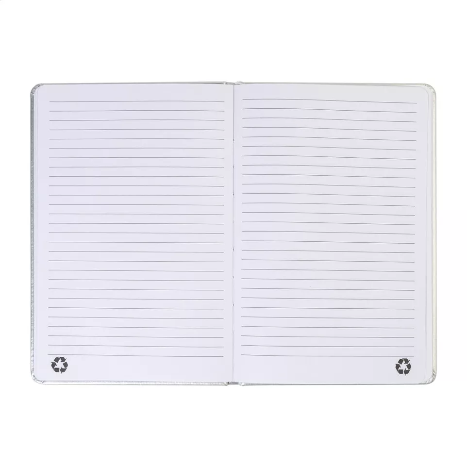 Oropuk A5 argenté  Carnet de notes en...