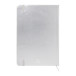 Oropuk A5 argenté  Carnet de notes en RPU 