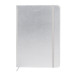 Oropuk A5 argenté  Carnet de notes en RPU 