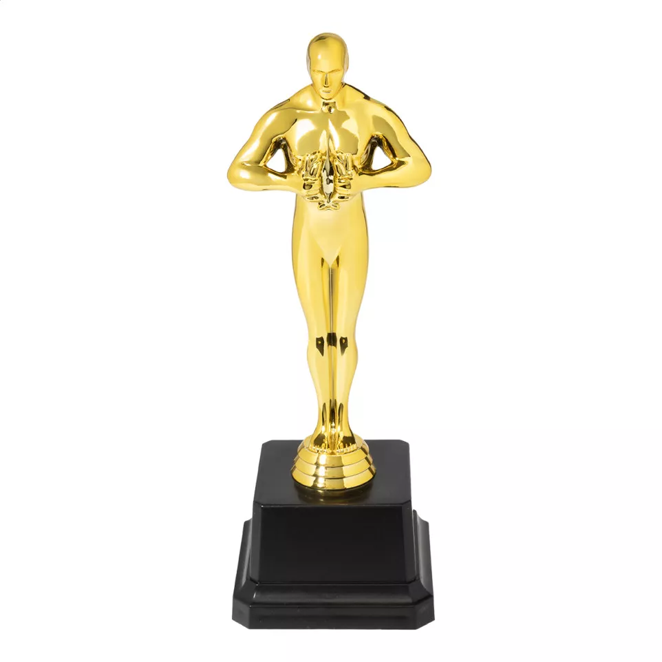 Excellence gold  award trophy figure 