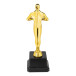 Excellence gold  award trophy figure 