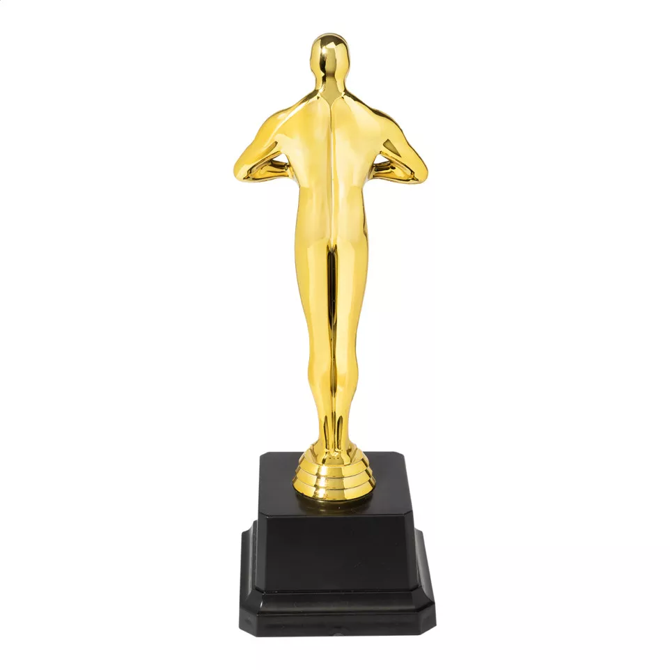 Excellence gold  award trophy figure 