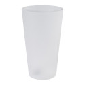 Festivo Plus frosted white  reusable event cup 