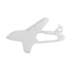 Aerofix argenté  Porte-clés mukltifonctions en RSS 